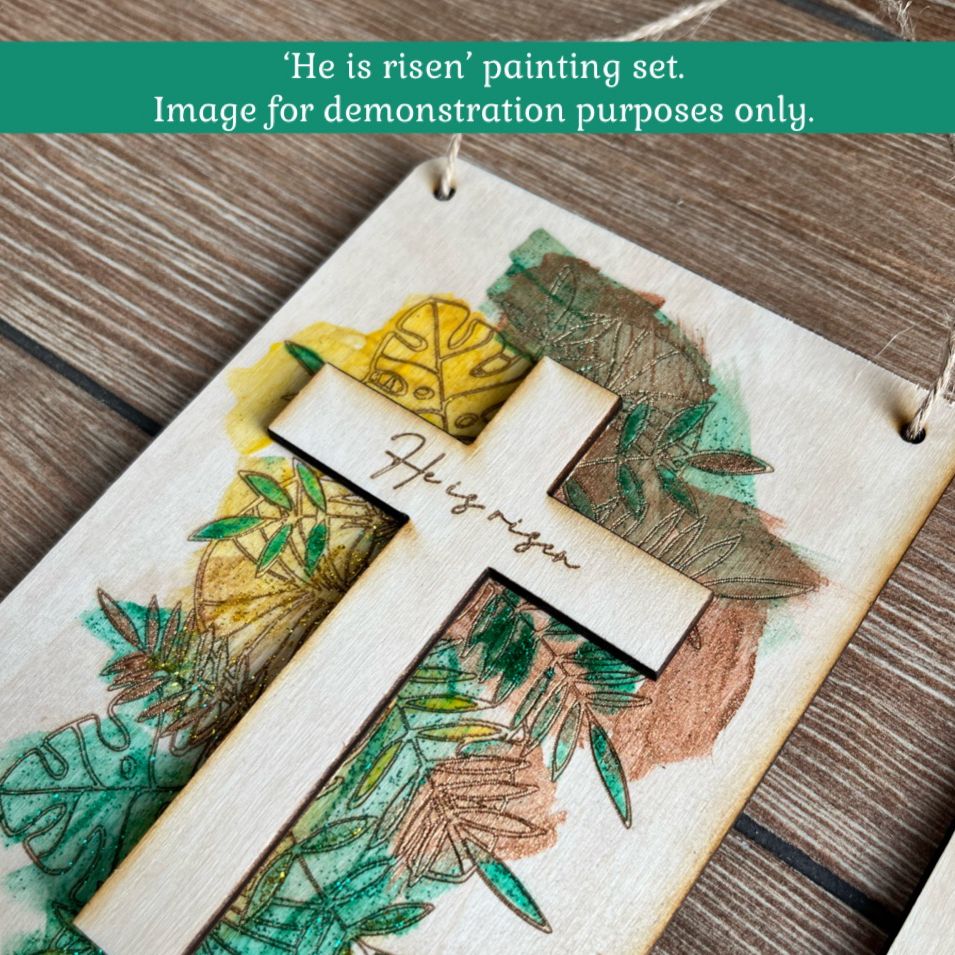 ‘God is love' painting set for kids