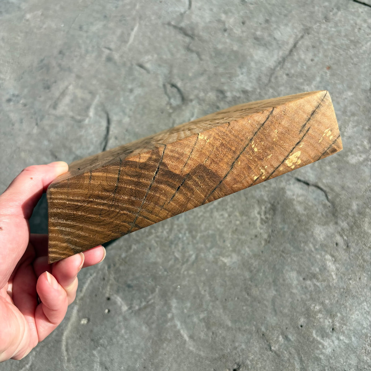 'To Him be the glory' live edge decorative plaque