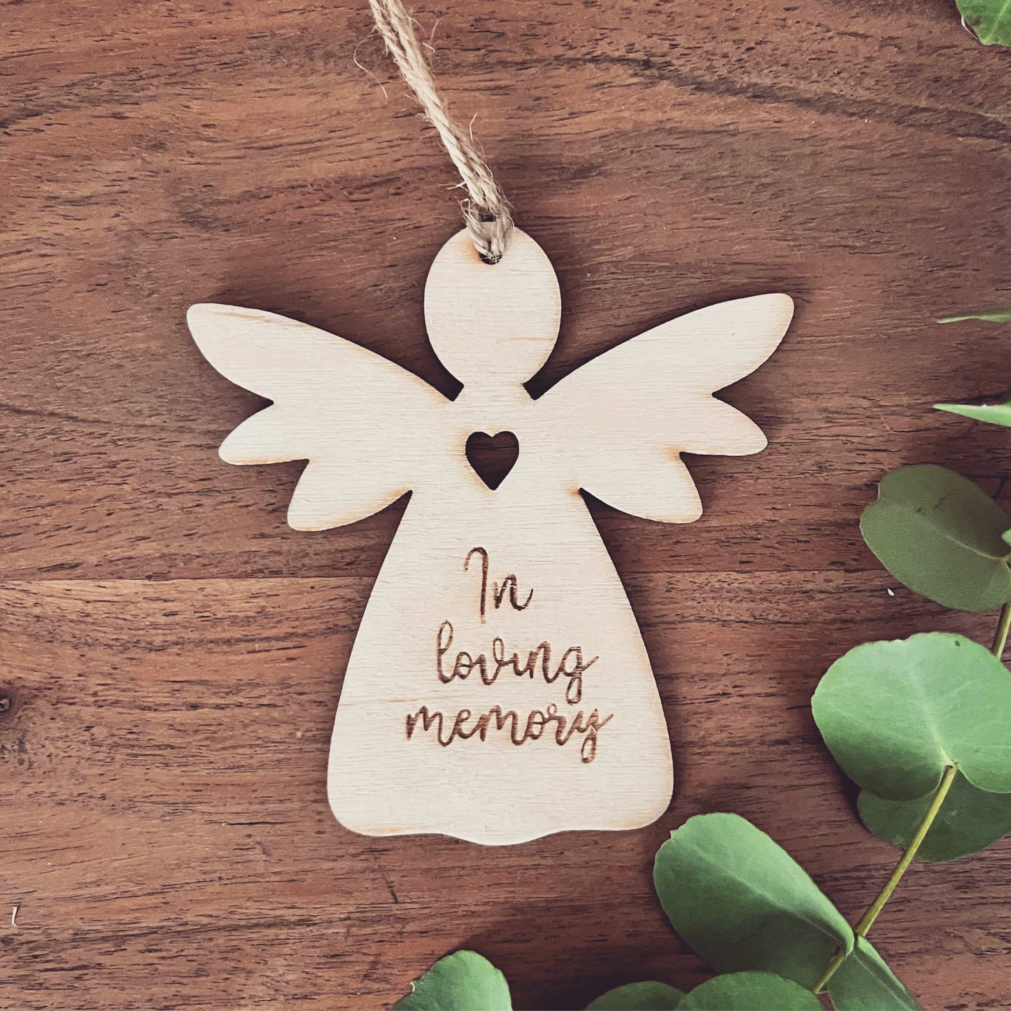 ❆ Remembrance Christmas bauble - angel
