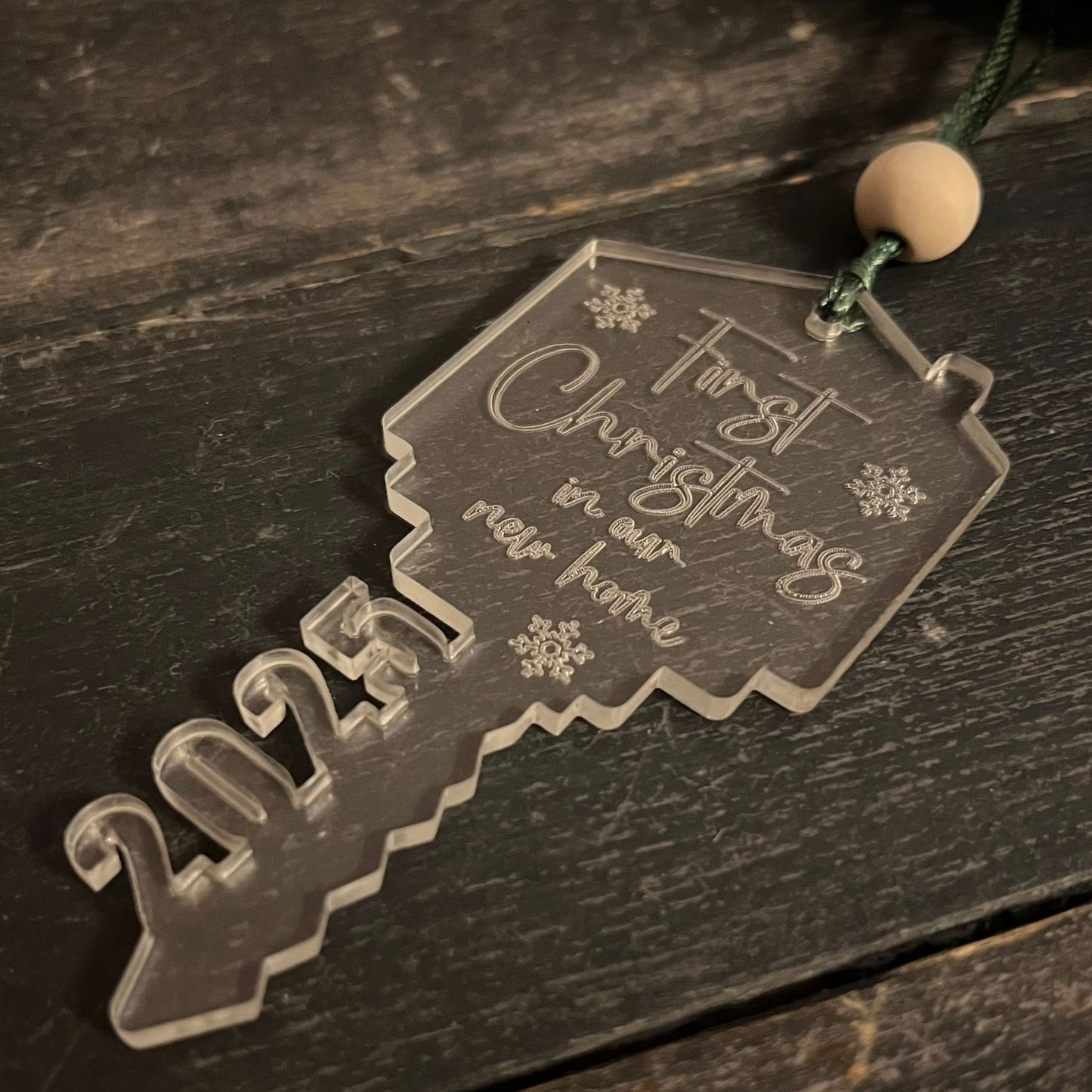 ❆ ‘First Christmas in our new home 2025' - Christmas bauble