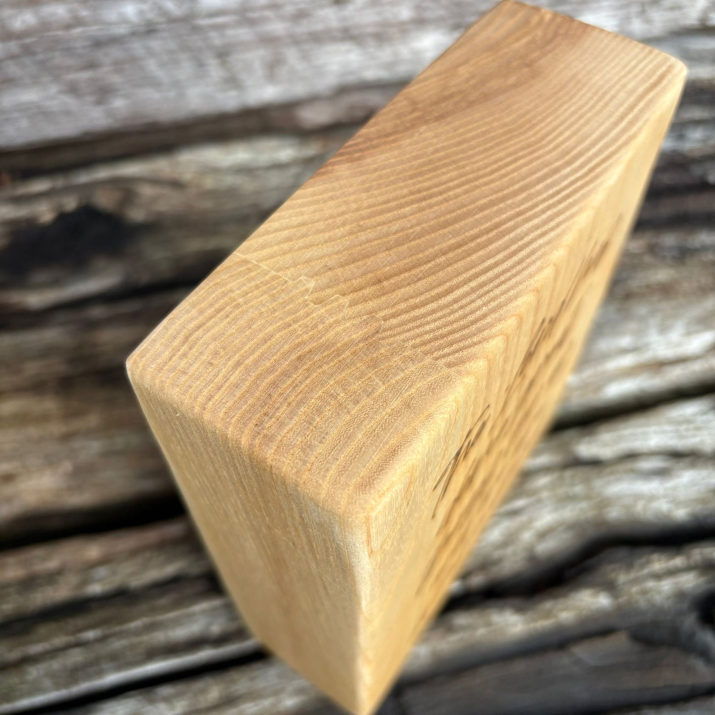 'The Lord has done great things for us' - ash decorative plaque