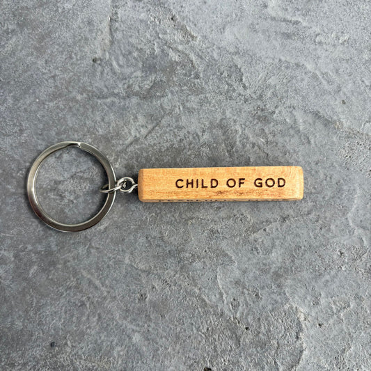 'Child of God' bar keyring