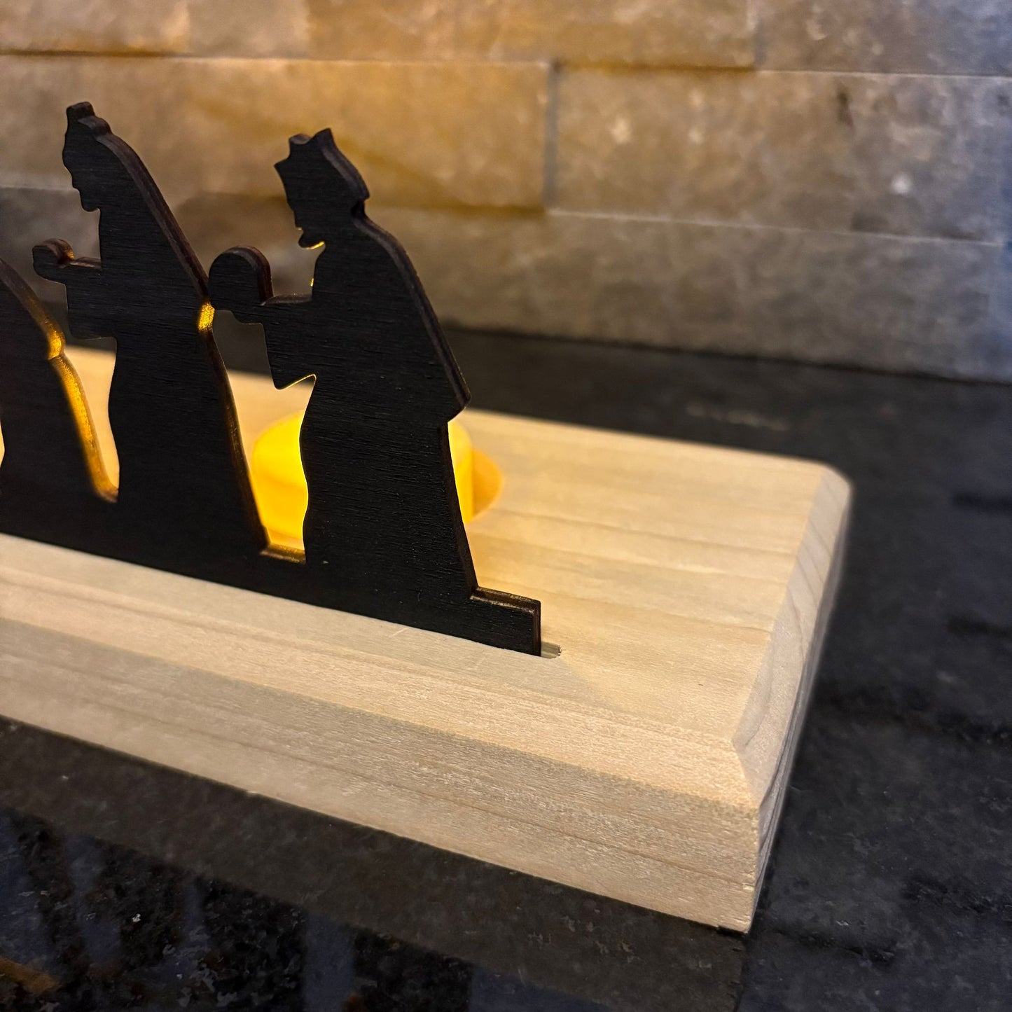 Original Nativity silhouette TOPPER ONLY