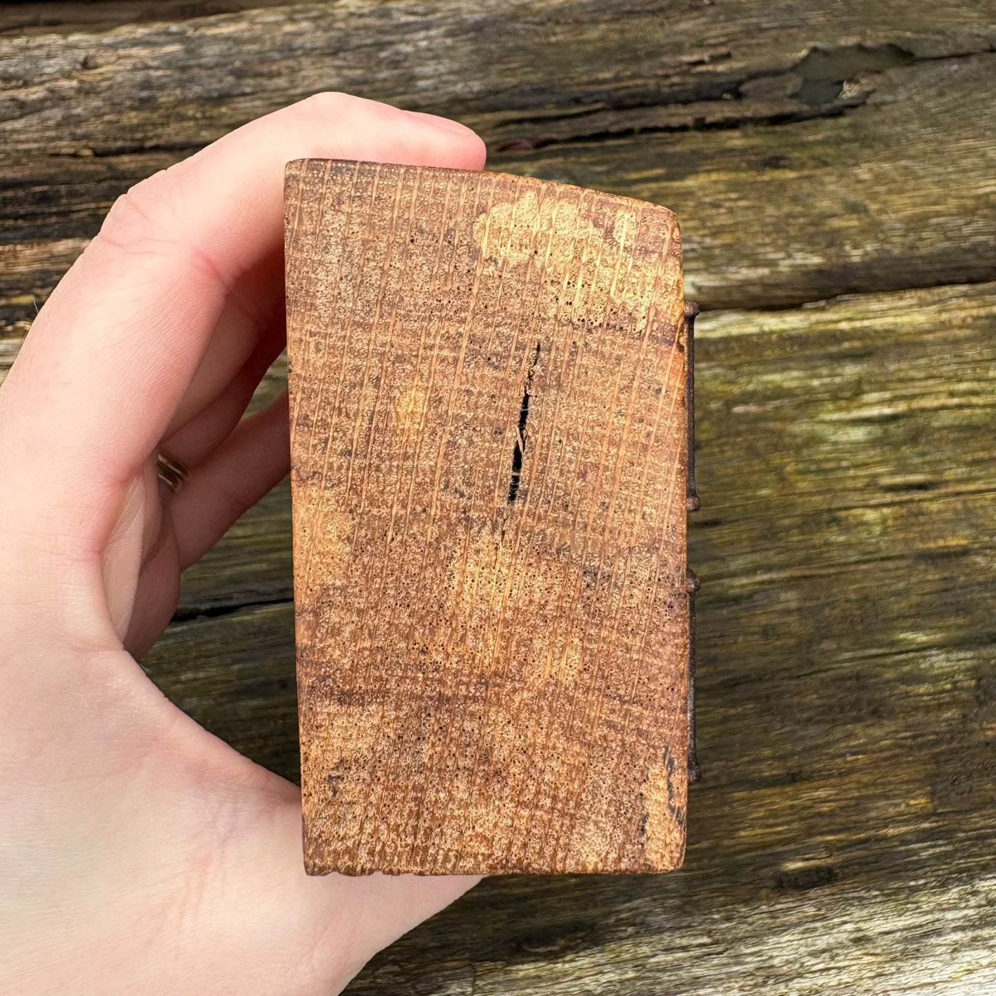 'He is risen' - rustic decorative plaque