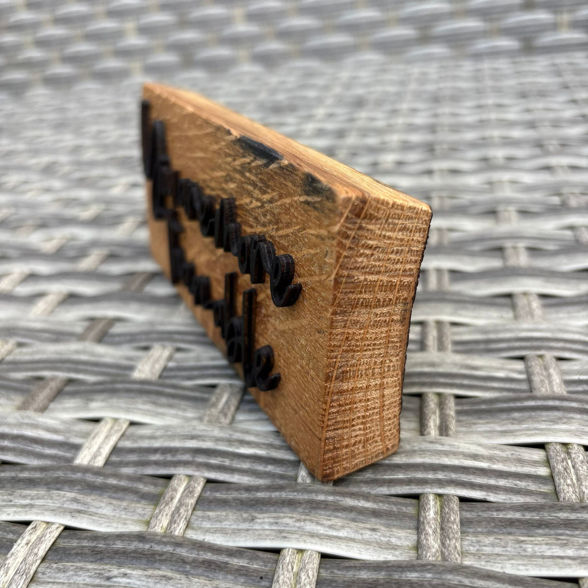'You are more than able' small decorative oak plaque