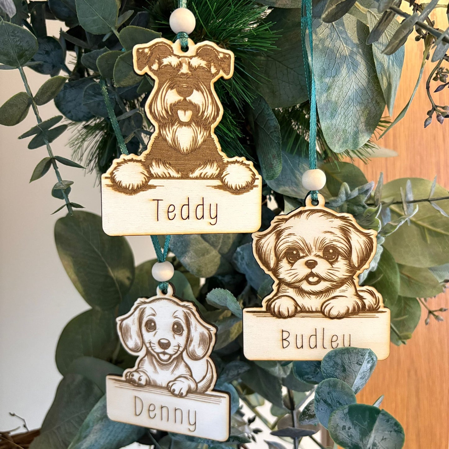 'Dog keepsake' - single layer PERSONALISED pet keepsake