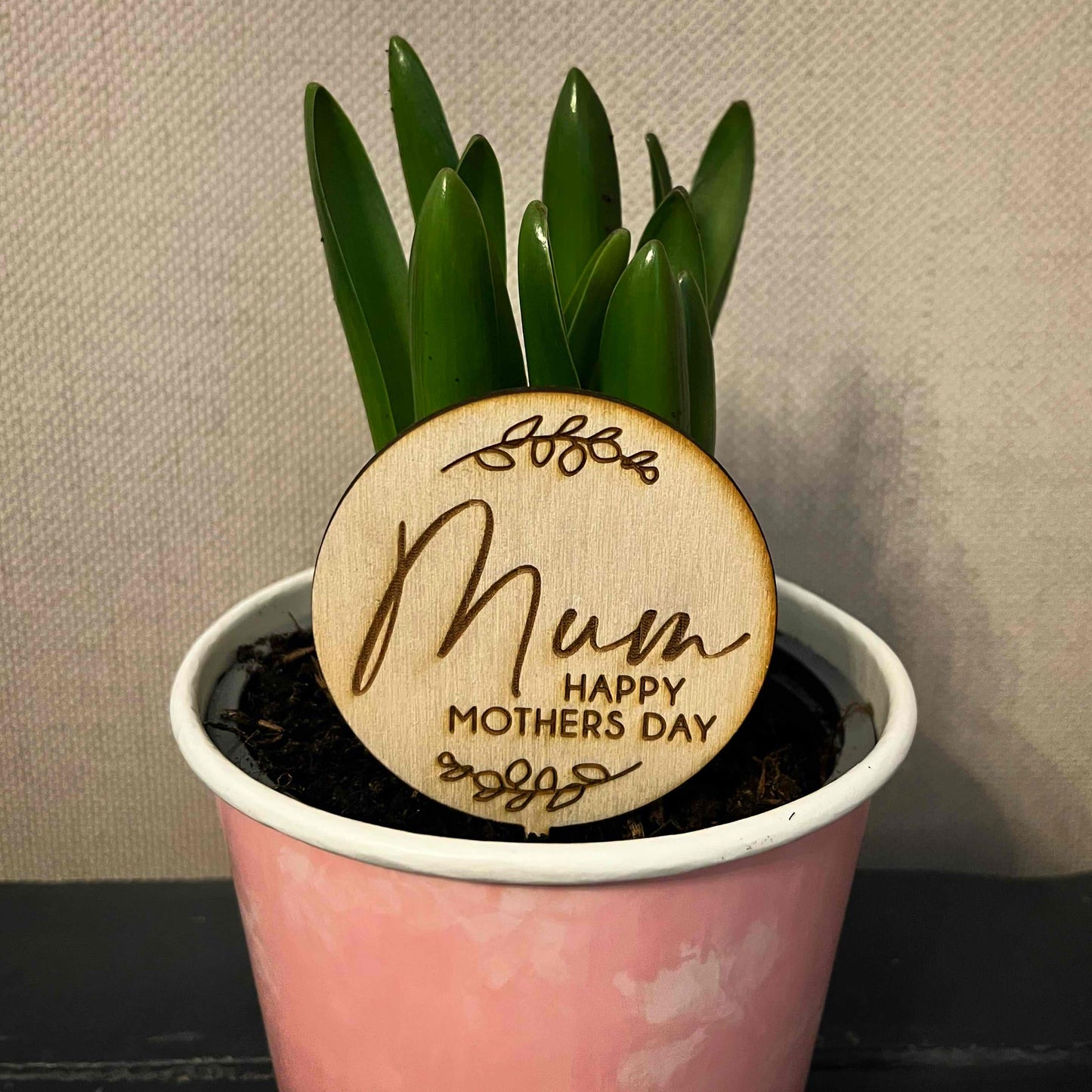 Mother's Day plant pick/bookmark
