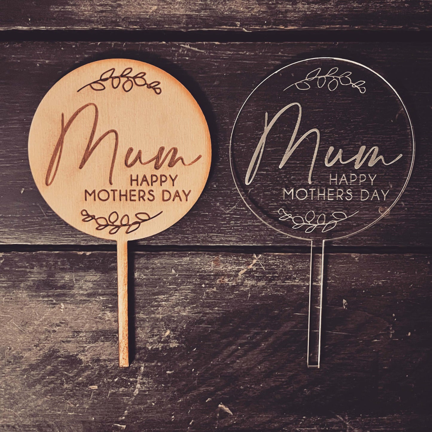 Mother's Day plant pick/bookmark