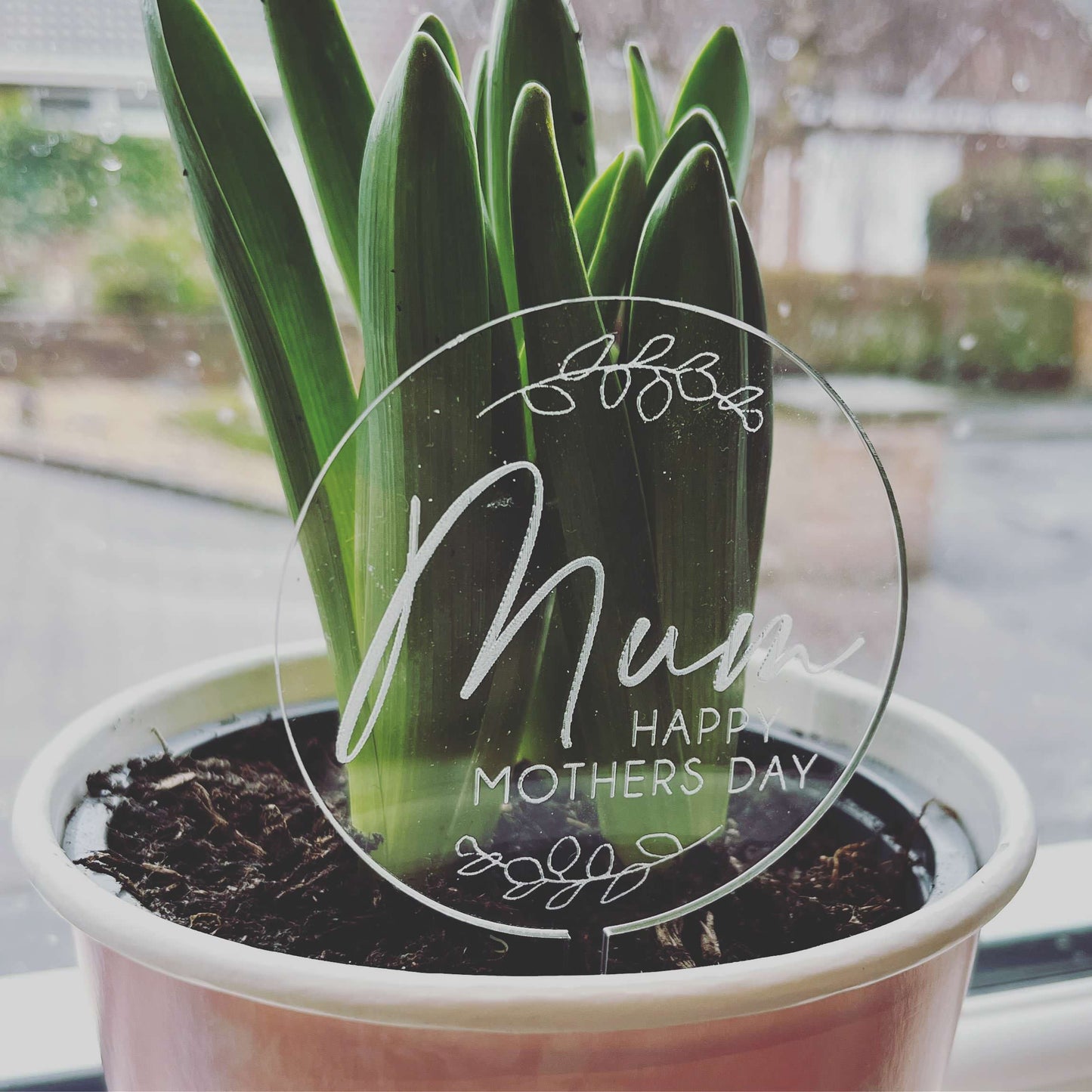 Mother's Day plant pick/bookmark