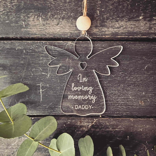 ❆ Remembrance Christmas bauble - angel